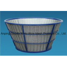 Centrifuge Wedge Wire Screen Basket